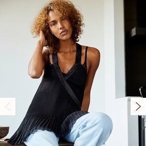 Free people Lana wrap cami